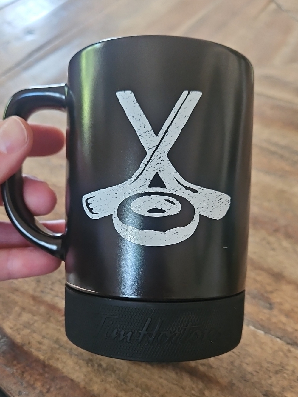 Tim Hortons Hockey Puck Mug